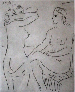 Peter Max Hommage à Picasso Volume 5 Gravure XVII 1993 Signé 68/99 Encadré