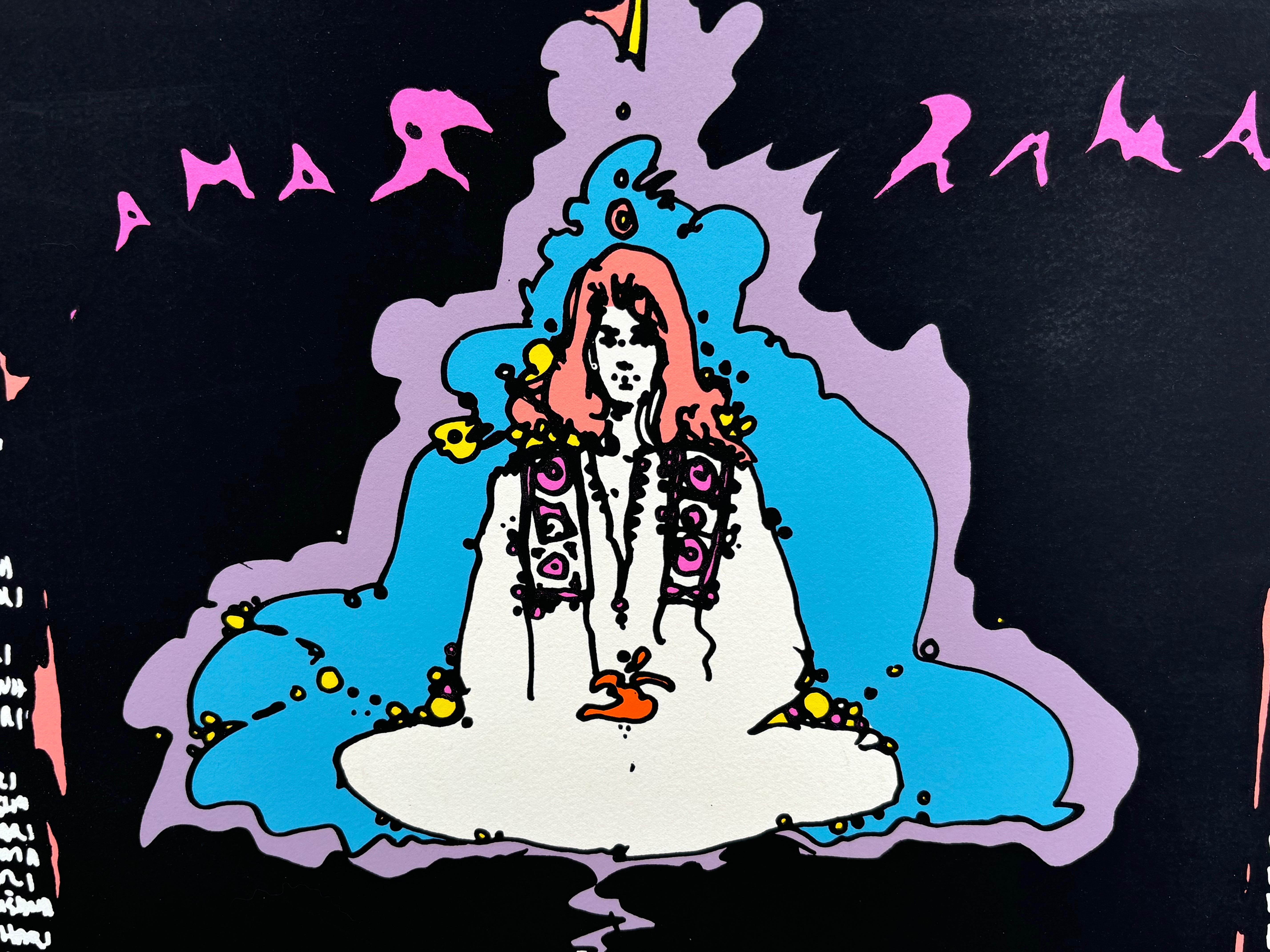 Peter Max Karma 50/100 (Moderne der Mitte des Jahrhunderts) im Angebot