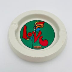 Cendrier Peter Max Love New York, années 1960