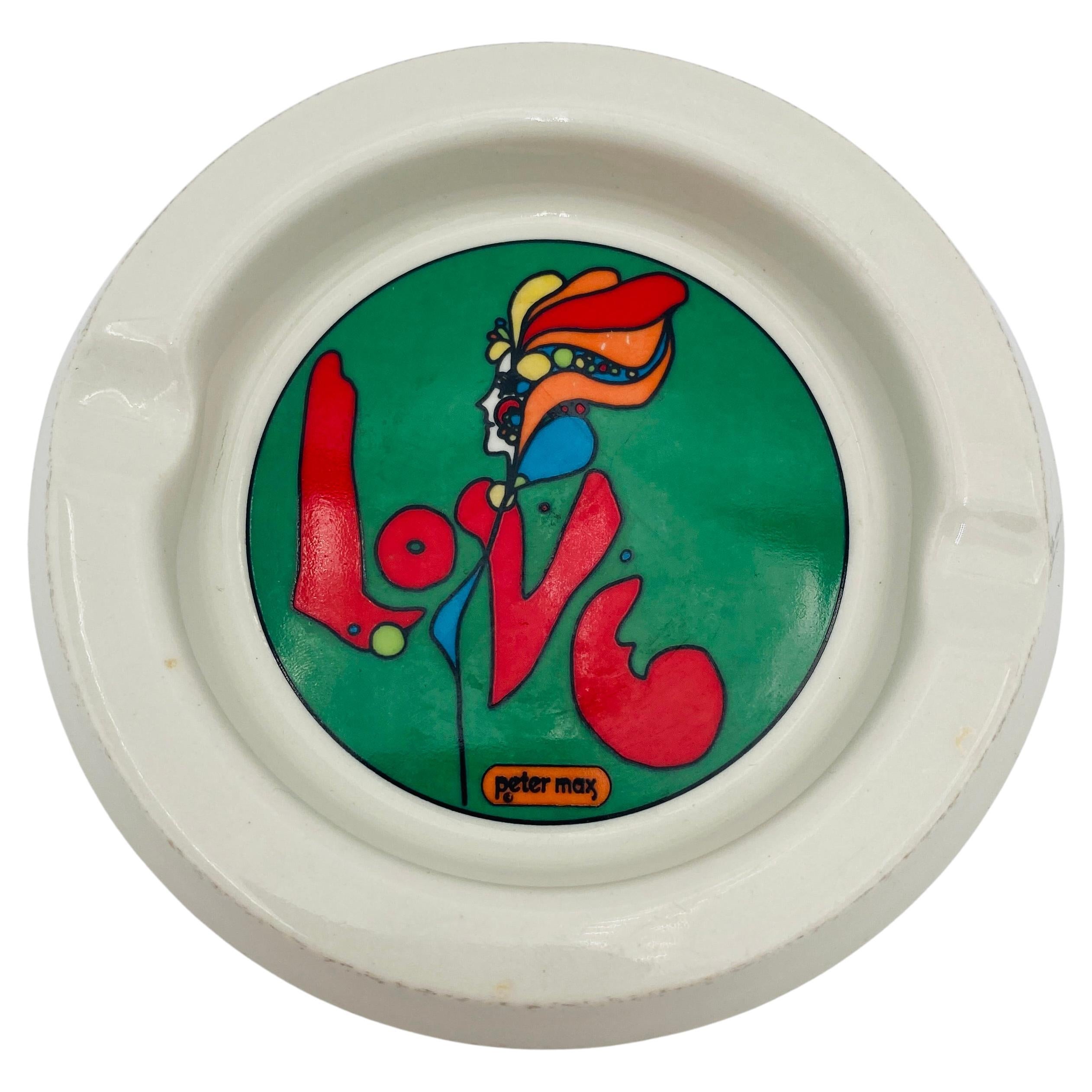 Peter Max Love Posacenere New York, anni '60