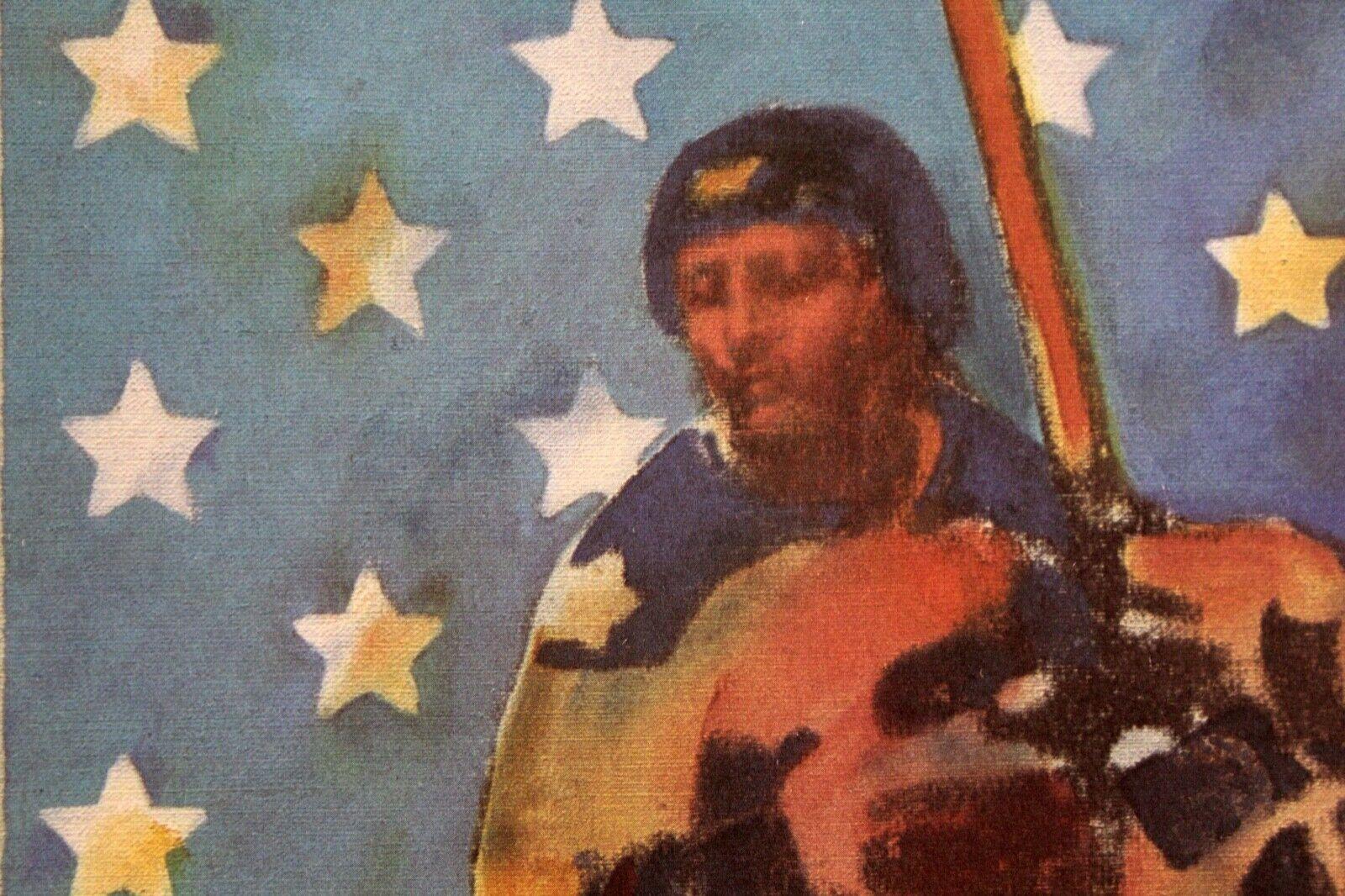 20th Century Peter Max Miracle on Ice Limited Edition 58/150
