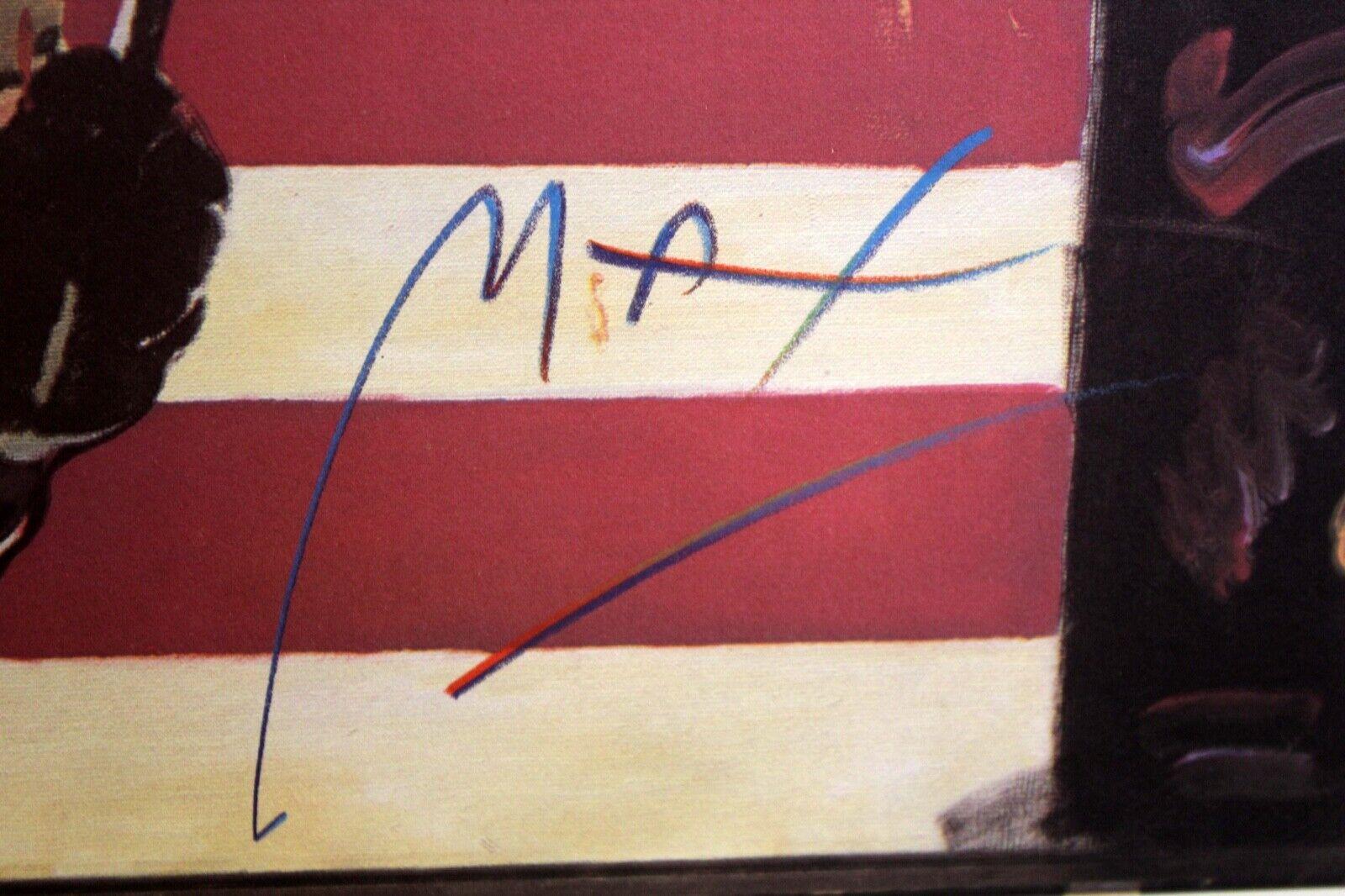 Peter Max Miracle on Ice Limited Edition 58/150 4