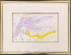 Profilo cosmico (tecnica mista originale)