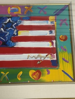 “Flag with heart”