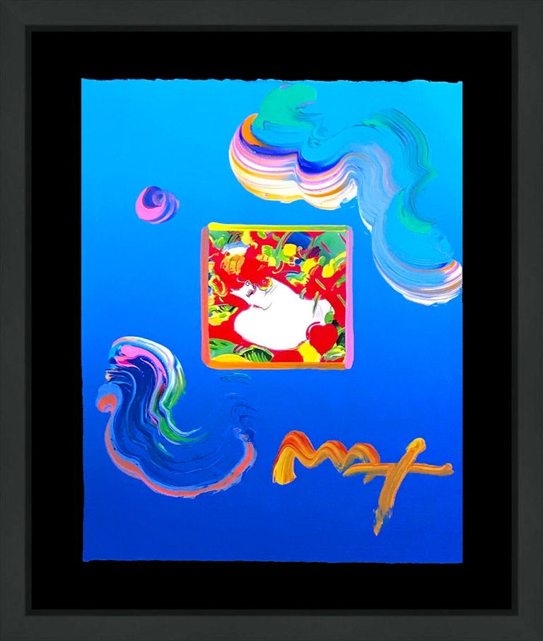 Peter Max Art 1.25/" Buttons Set of 16 Pins FREE SHIPPING