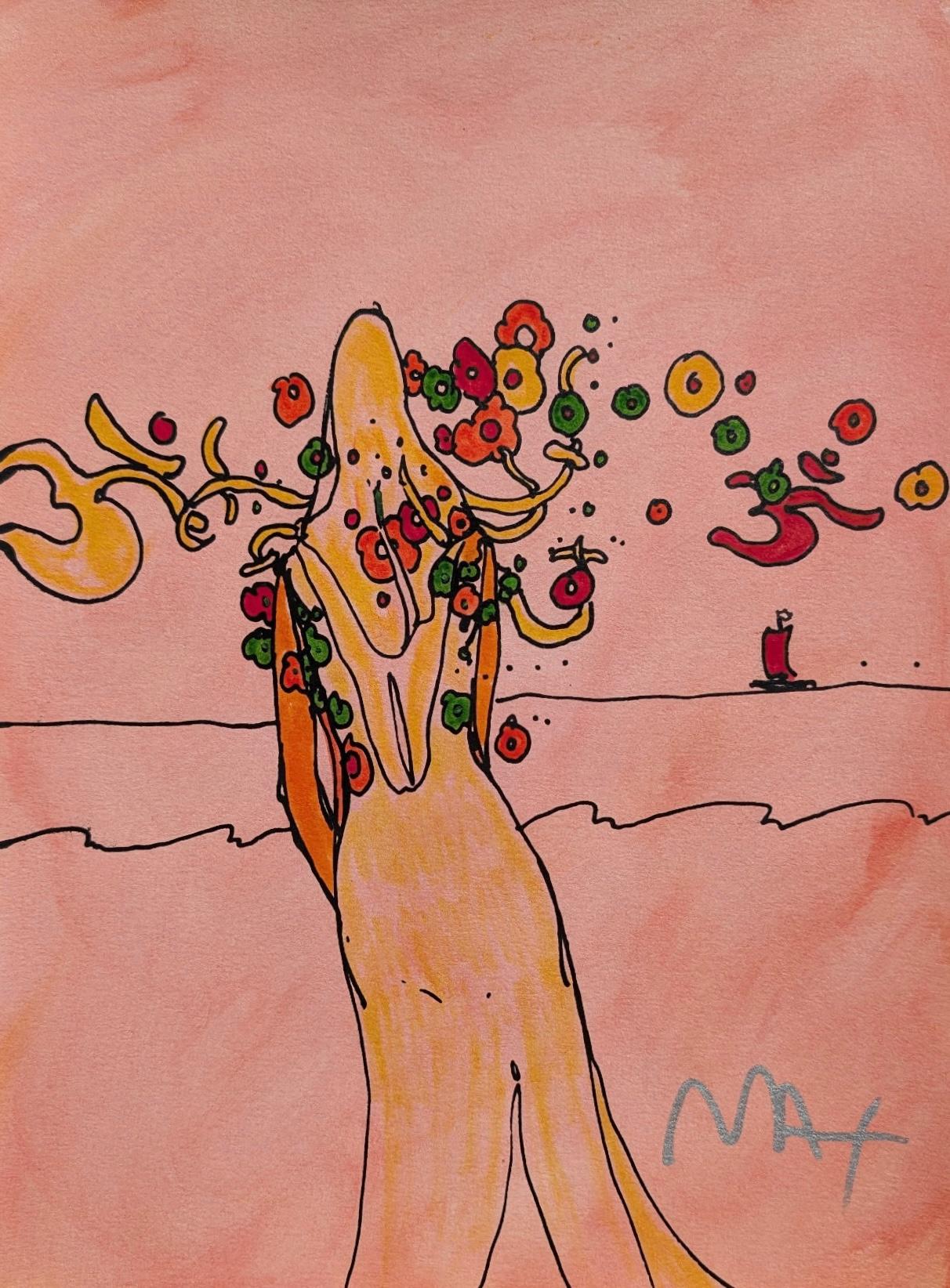 Künstler: Peter Max (1937)
Titel: Blumenfrau
Jahr: 2015
Medium: Aquarell und Siebdruck auf Fabriano-Papier
Größe: 14 x 12,5 Zoll
Inschrift: Mit Tinte signiert
Anmerkungen: Herausgegeben, gedruckt und gemalt von Peter Max, New York, 2015.

PETER MAX