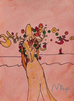 Flower Lady, Peter Max