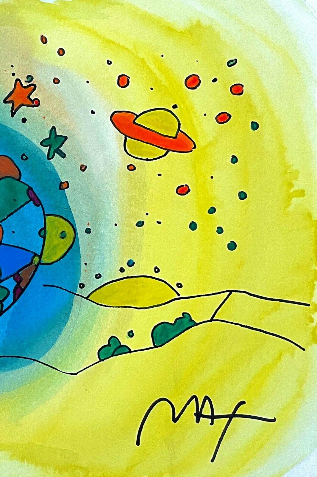 Galaxy Profile, Peter Max For Sale 1
