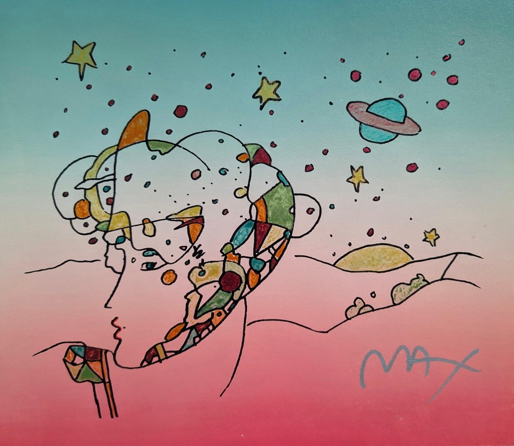 Artista: Peter Max (1937)
Título: Perfil Galaxia
Año: 2015
Técnica: Acuarela y serigrafía sobre papel Fabriano
Tamaño: 11 x 15 pulgadas
Inscripción: Firmado a tinta
Notas: Publicado, impreso y pintado por Peter Max, Nueva York, 2015.

PETER MAX