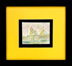 Guardian Ver. II (framed original drawing on paper)