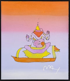 Guru (originale technique mixte et aquarelle)