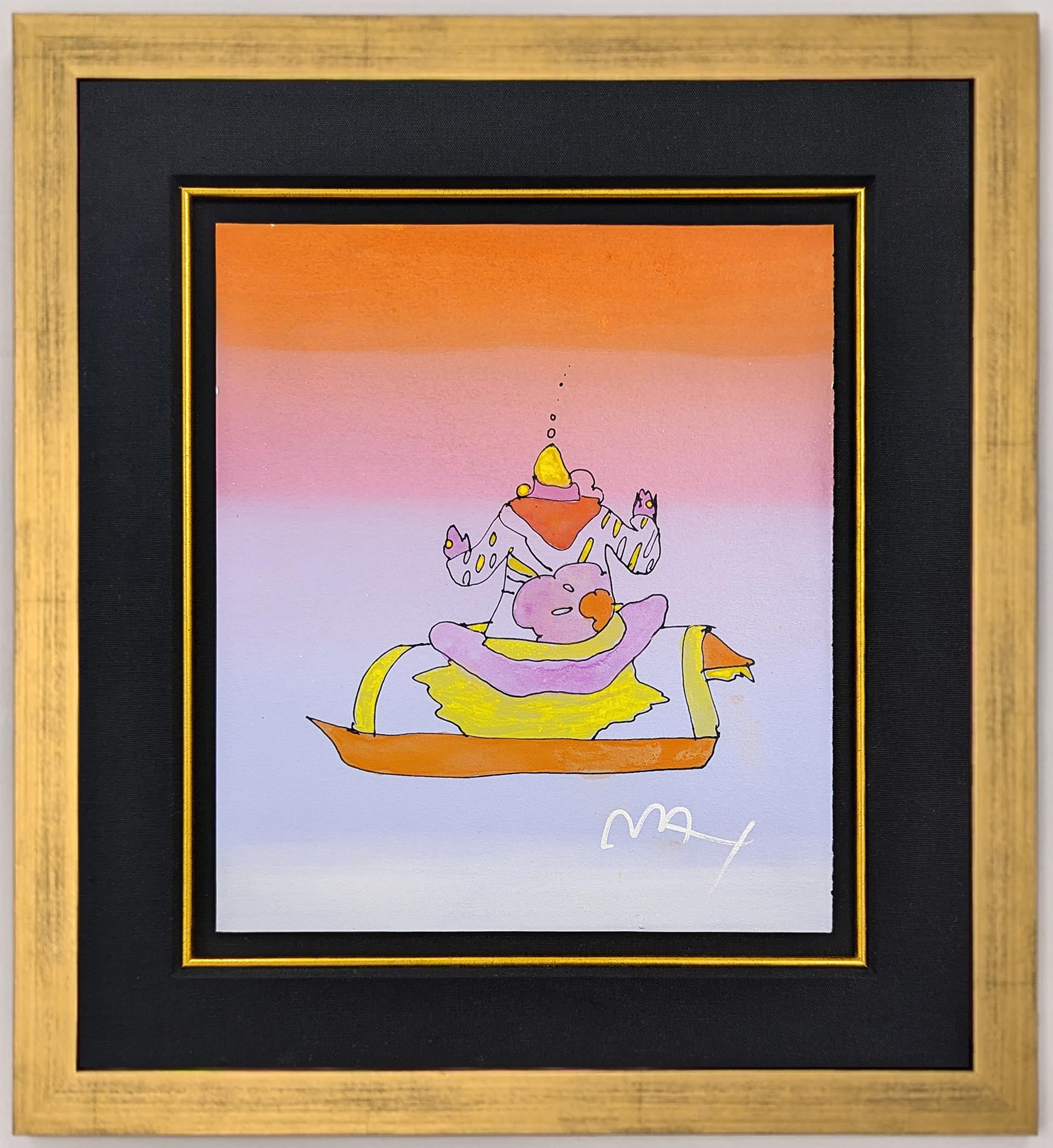 Guru (tecnica mista e acquerello originale)