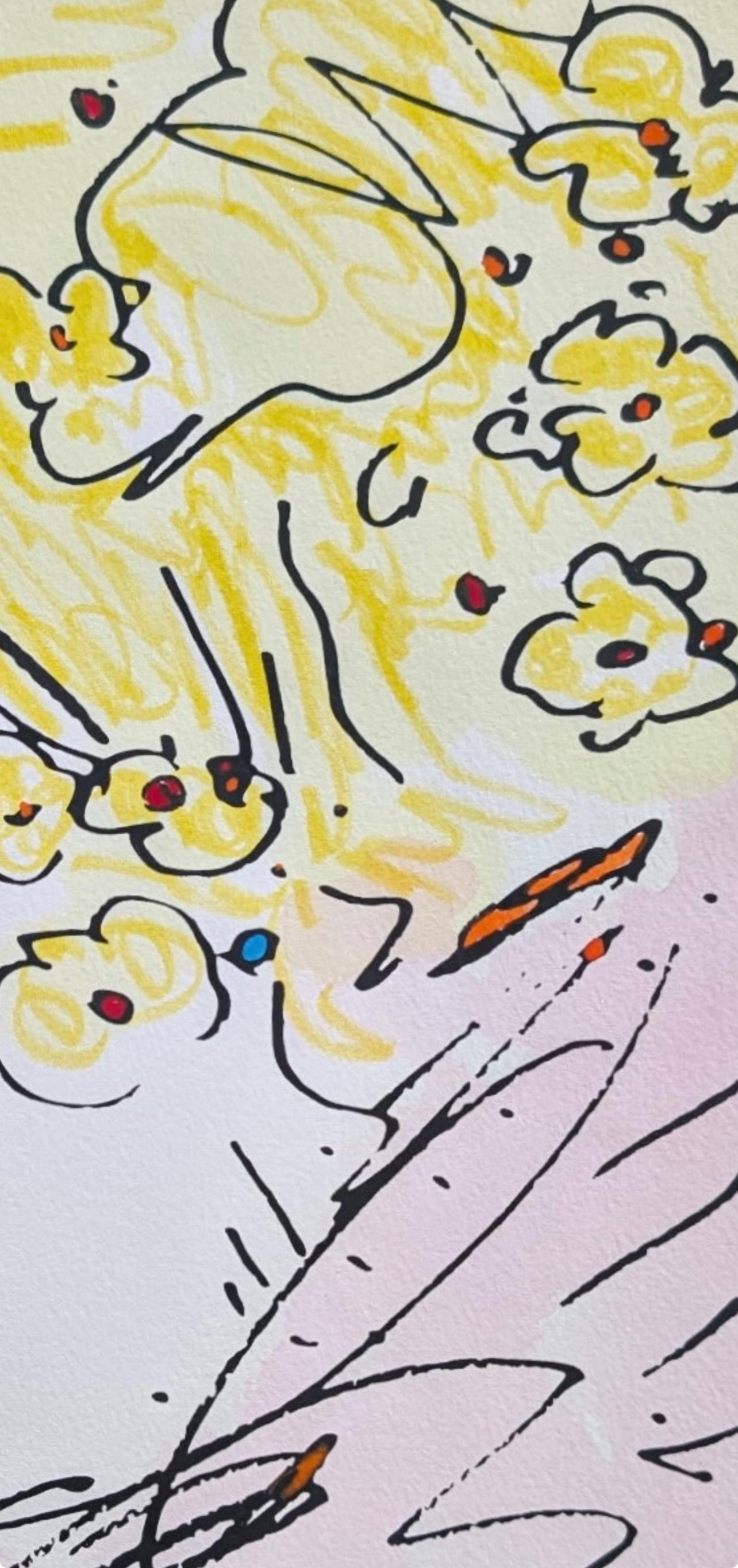 Perfil de la mujer, Peter Max en venta 3