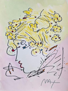 Lady Profile, Peter Max