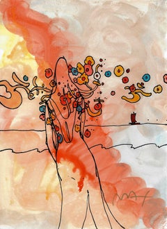 Sirena con velero, c. 1989