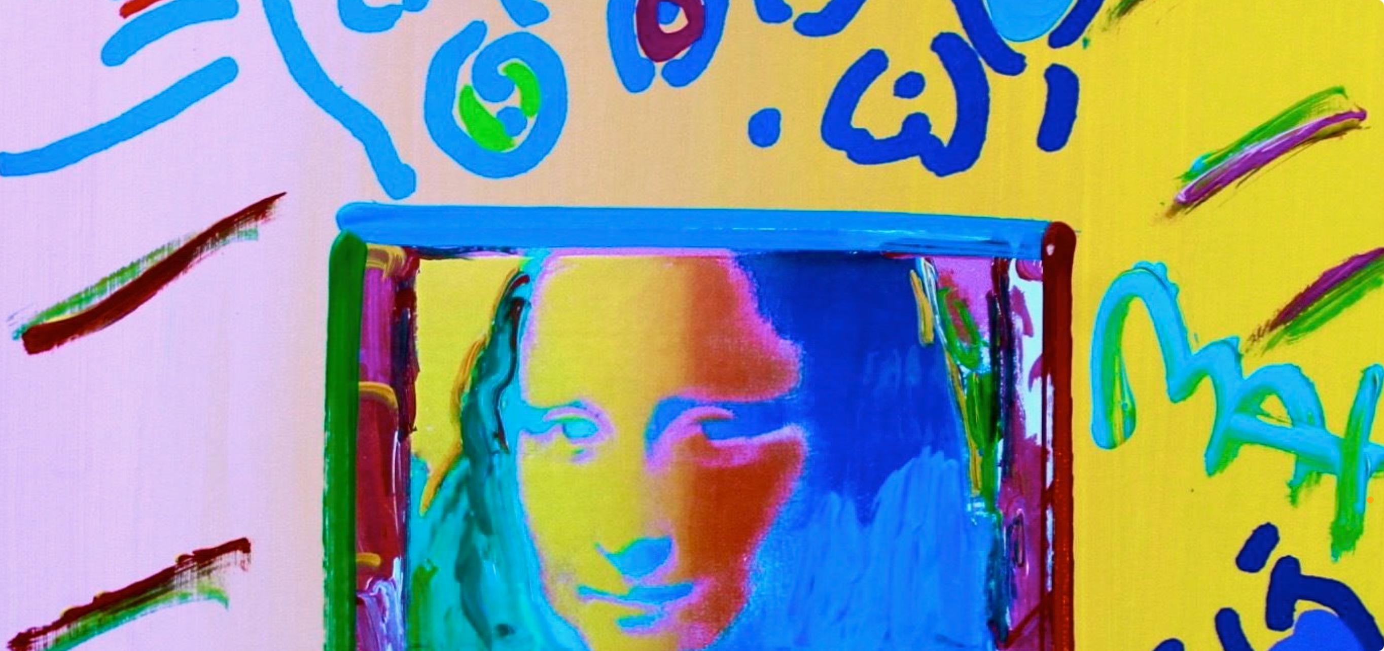 Mona Lisa, Peter Max im Angebot 3