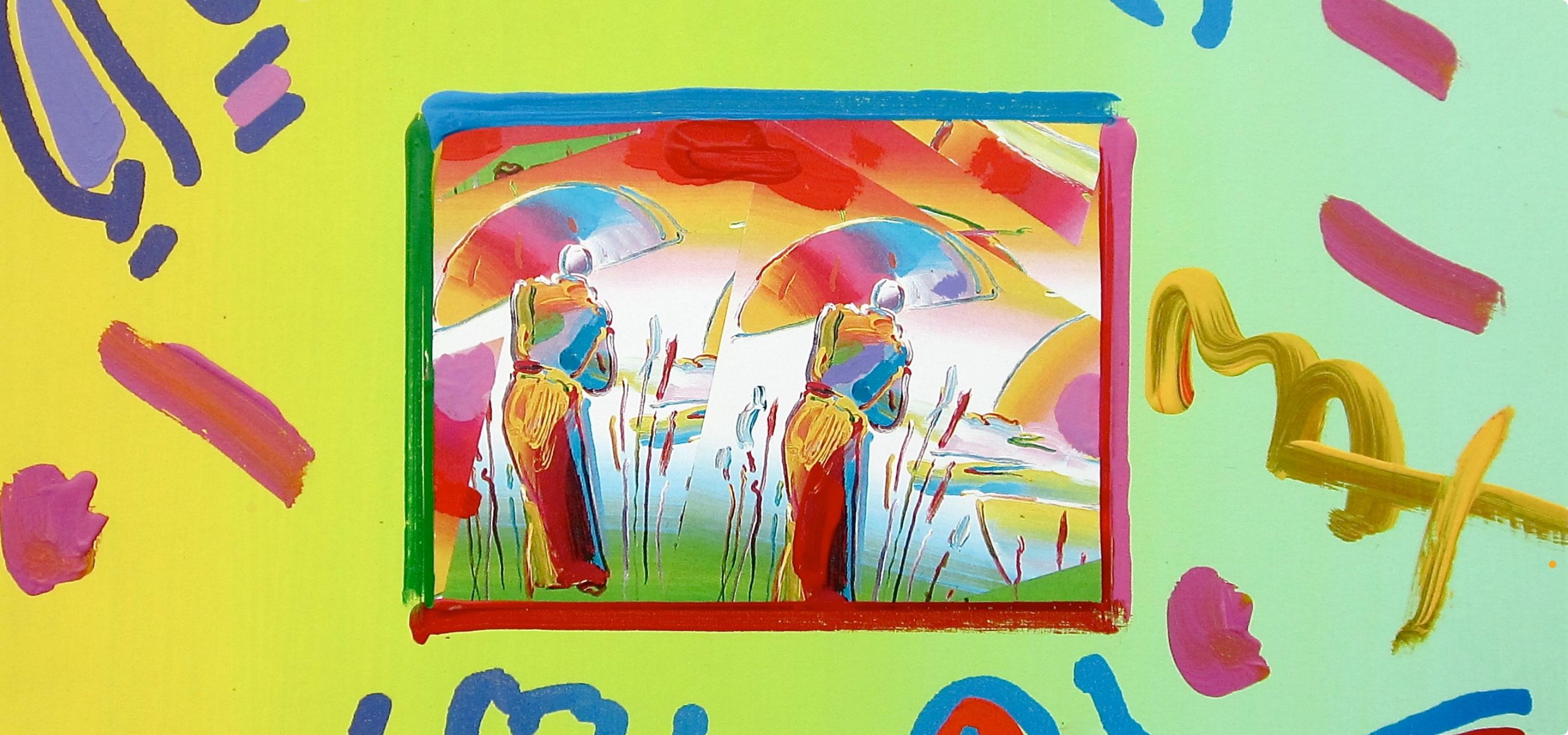 Two Sages, Peter Max For Sale 1