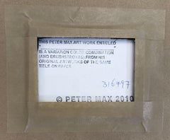 Umbrella Man (tecnica mista su carta incorniciata)