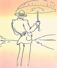 Umbrella Man, Peter Max