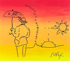Umbrella Man, Peter Max
