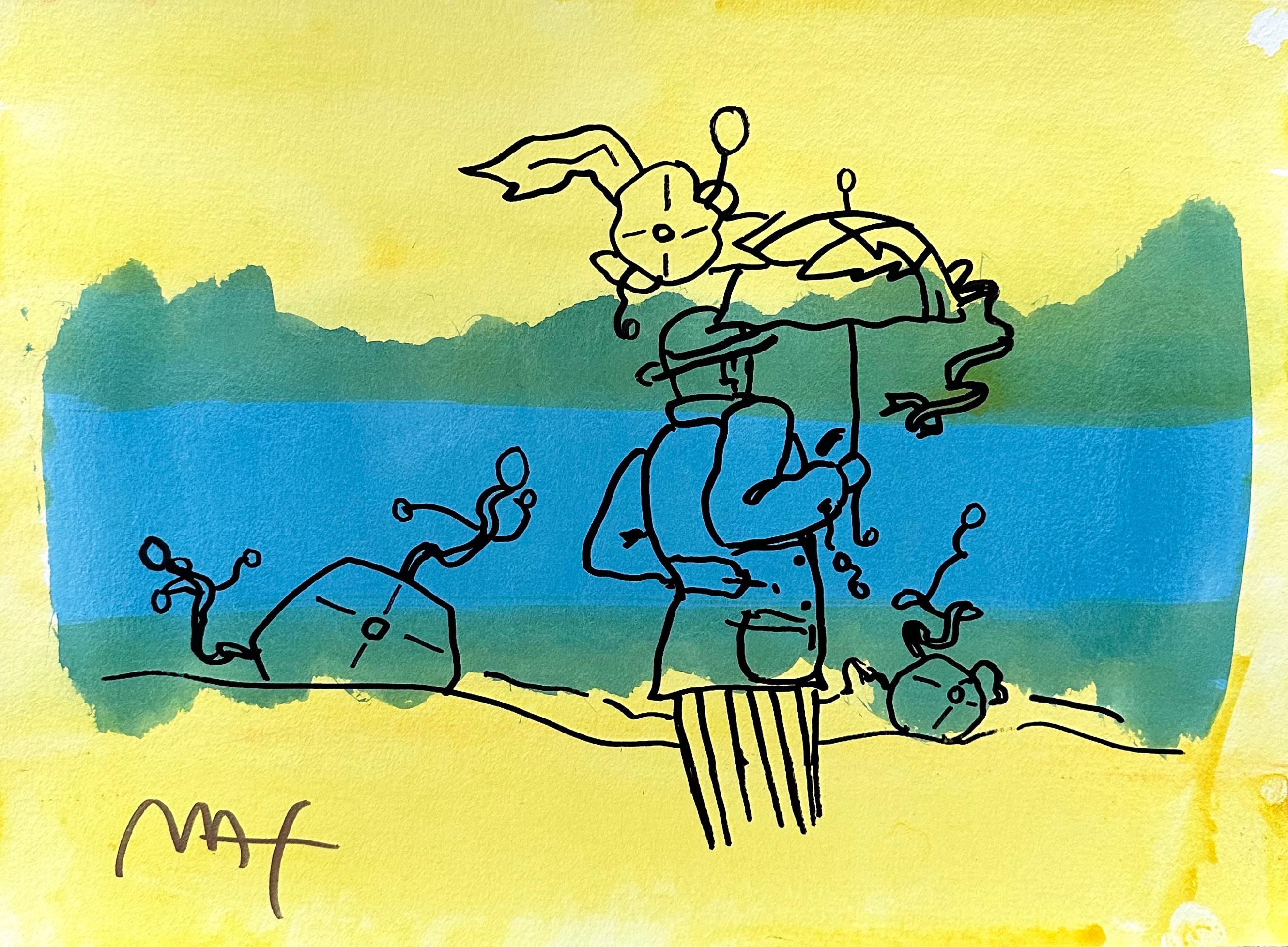 Schirmmantelmann, Peter Max