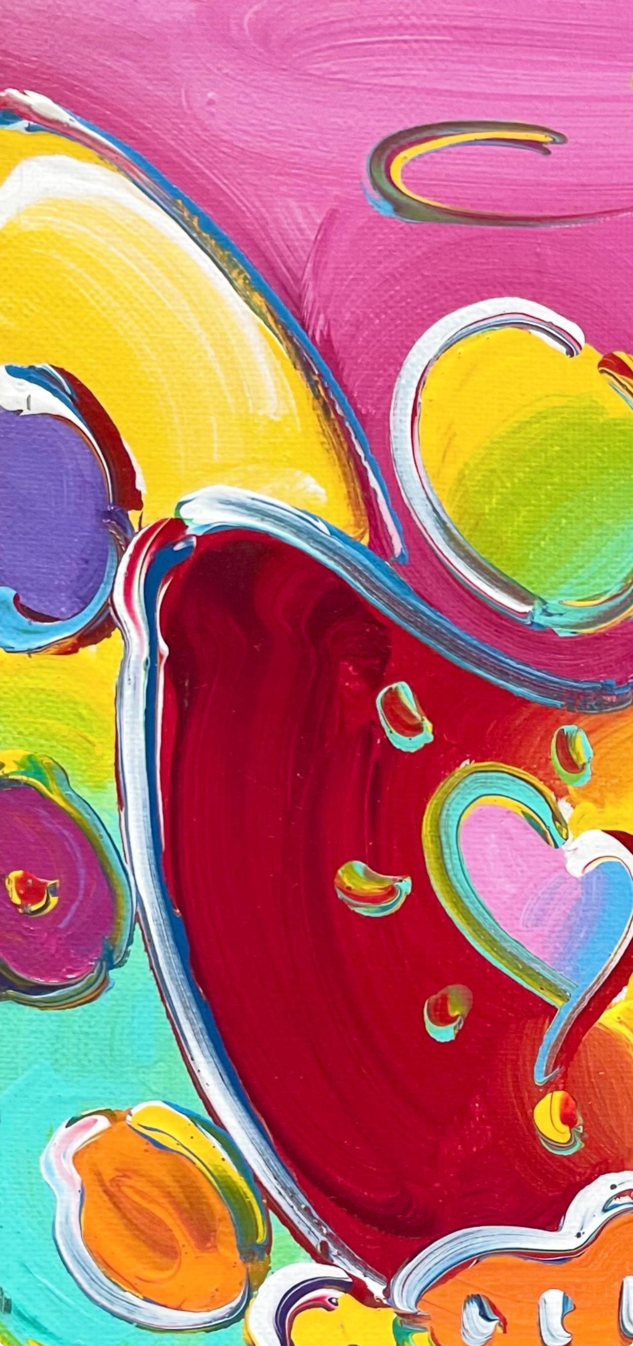 Angel with Heart, Ver. I, Peter Max For Sale 2