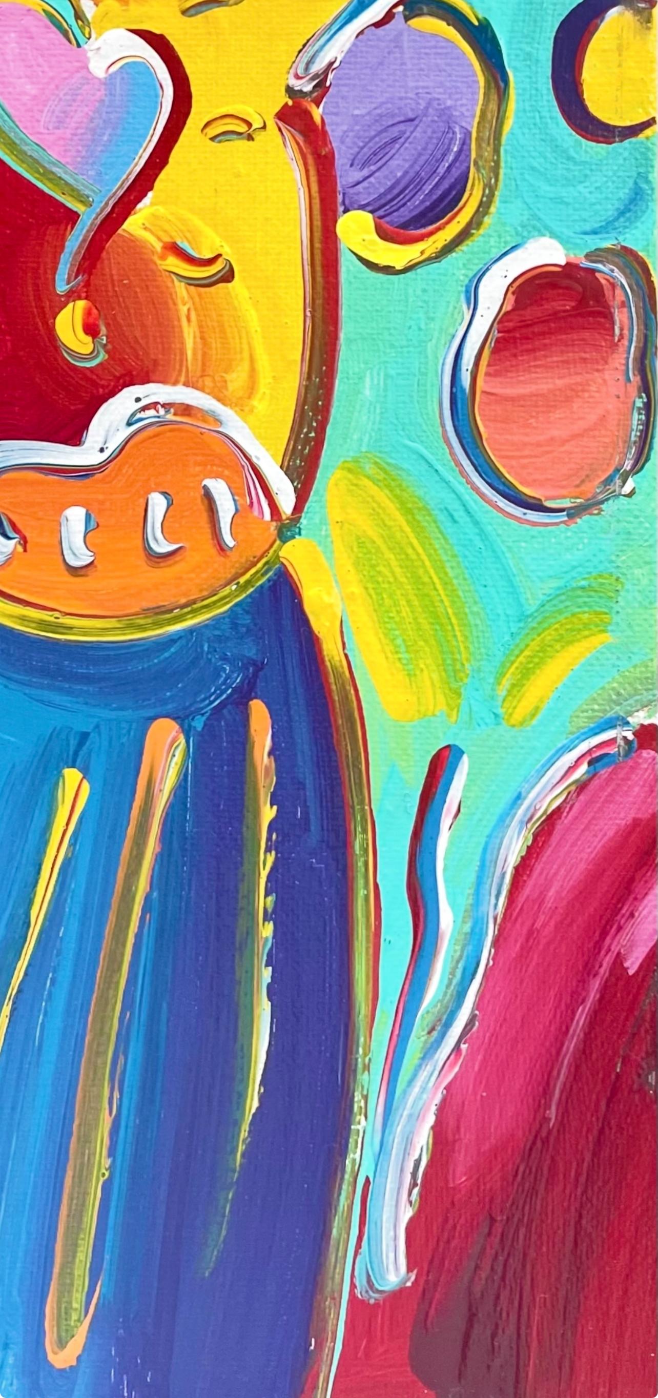 Angel with Heart, Ver. I, Peter Max For Sale 4
