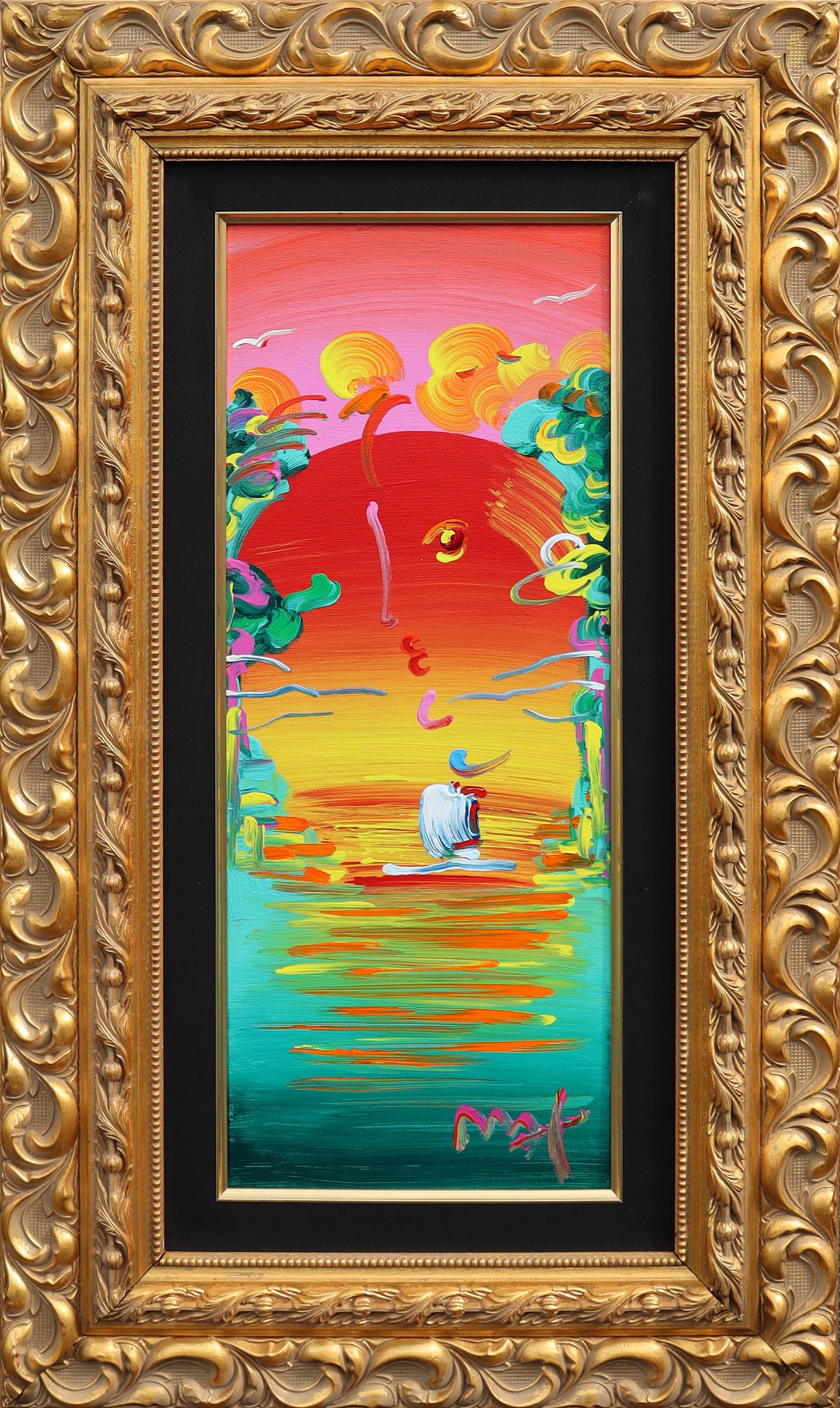 Better World Version I - Painting by Peter Max