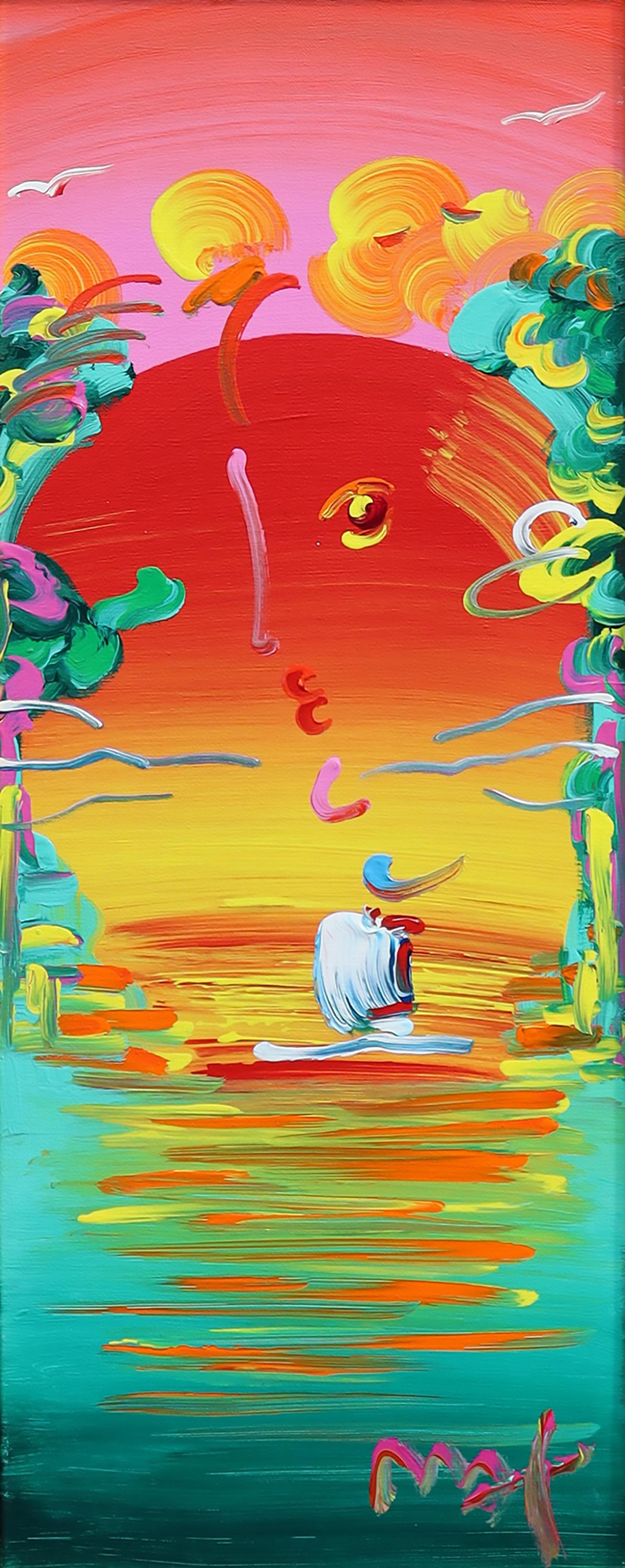 Peter Max Abstract Painting - Better World Version I