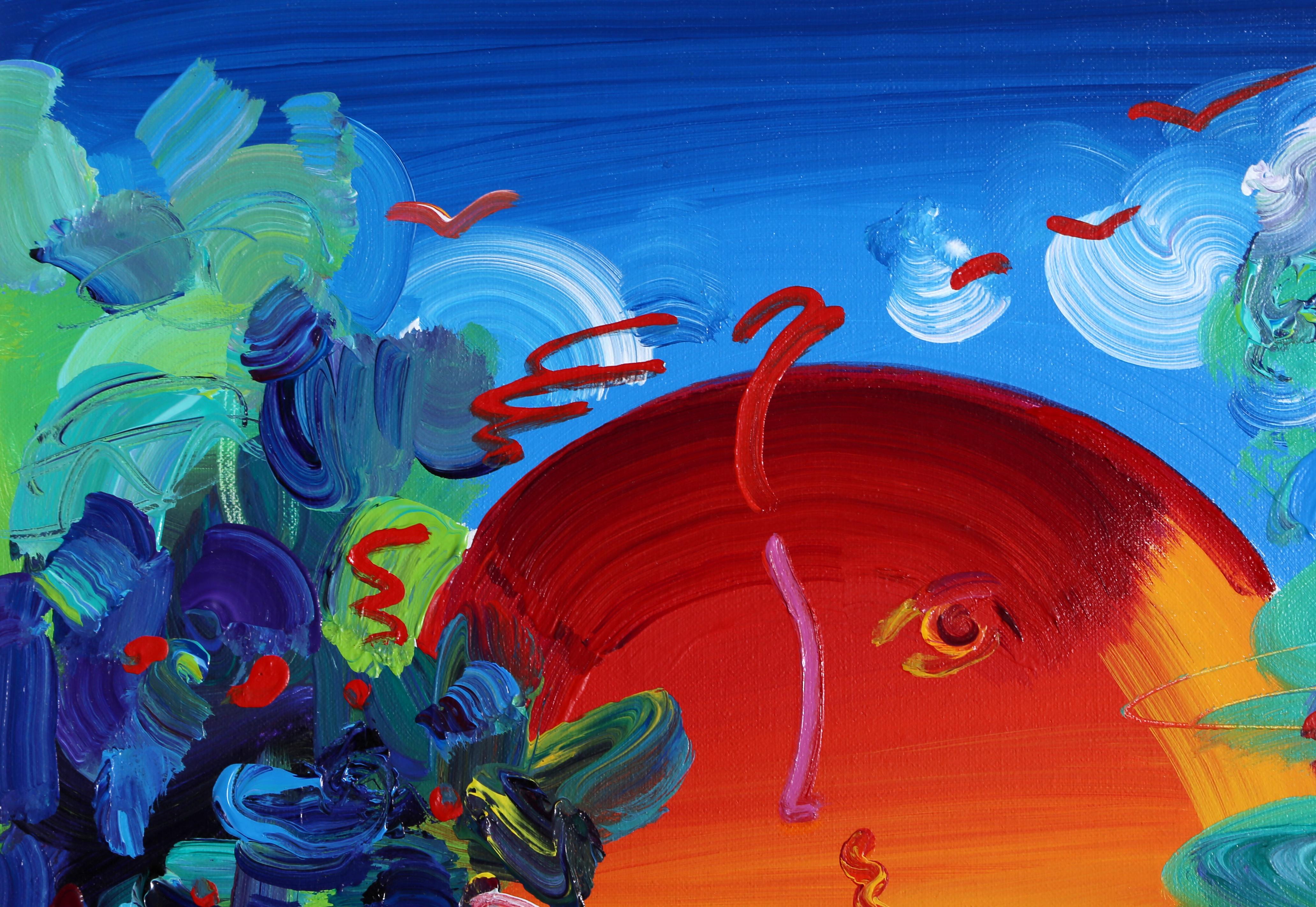 Better World version X #5 - Painting by Peter Max