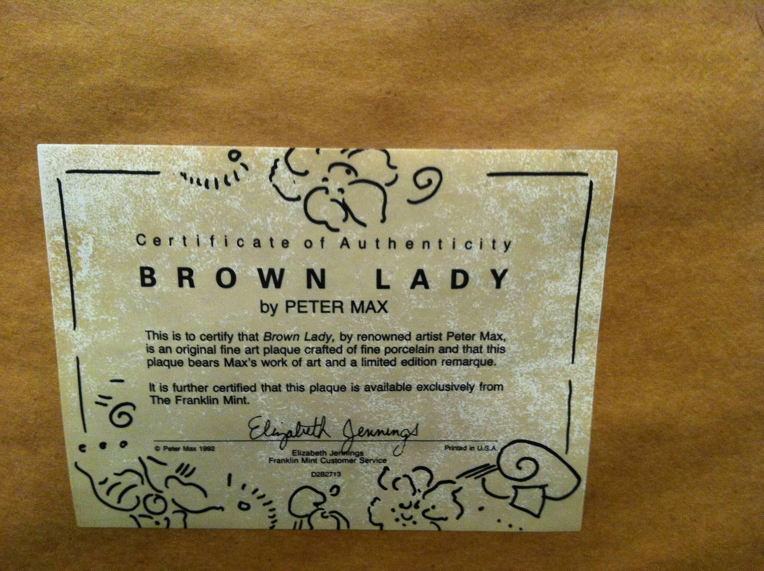 BROWN LADY 1