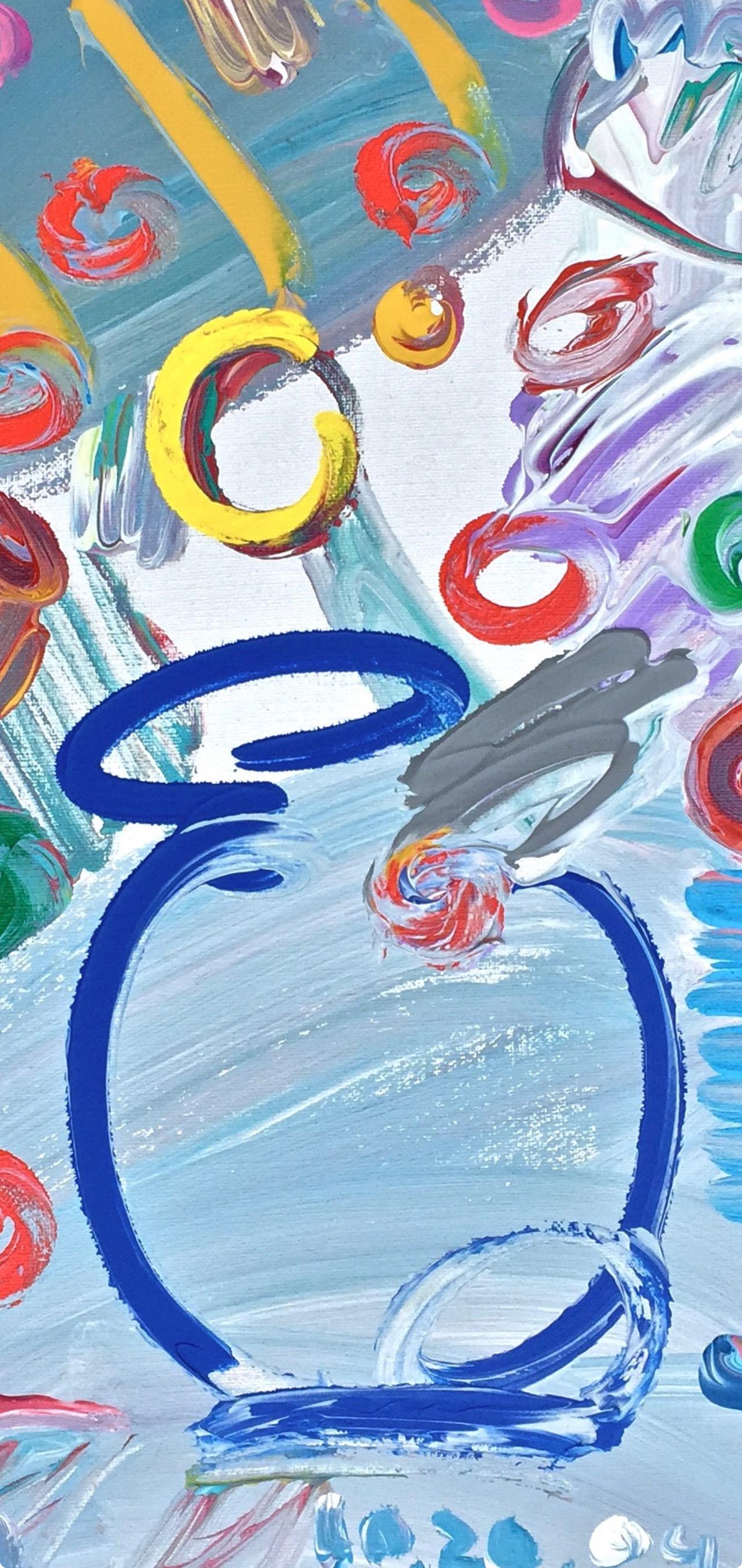 Vase à fleurs Peter Max en vente 1
