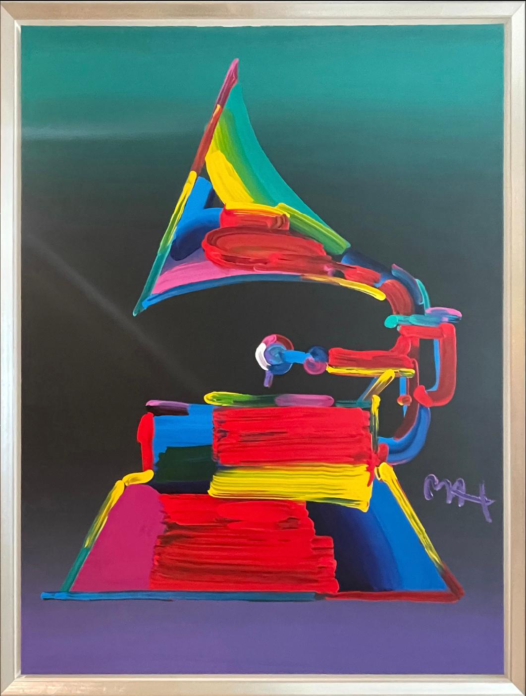 Grammy - Painting by Peter Max
