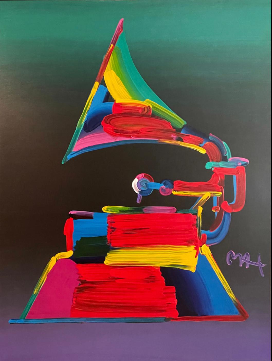 Peter Max Still-Life Painting - Grammy