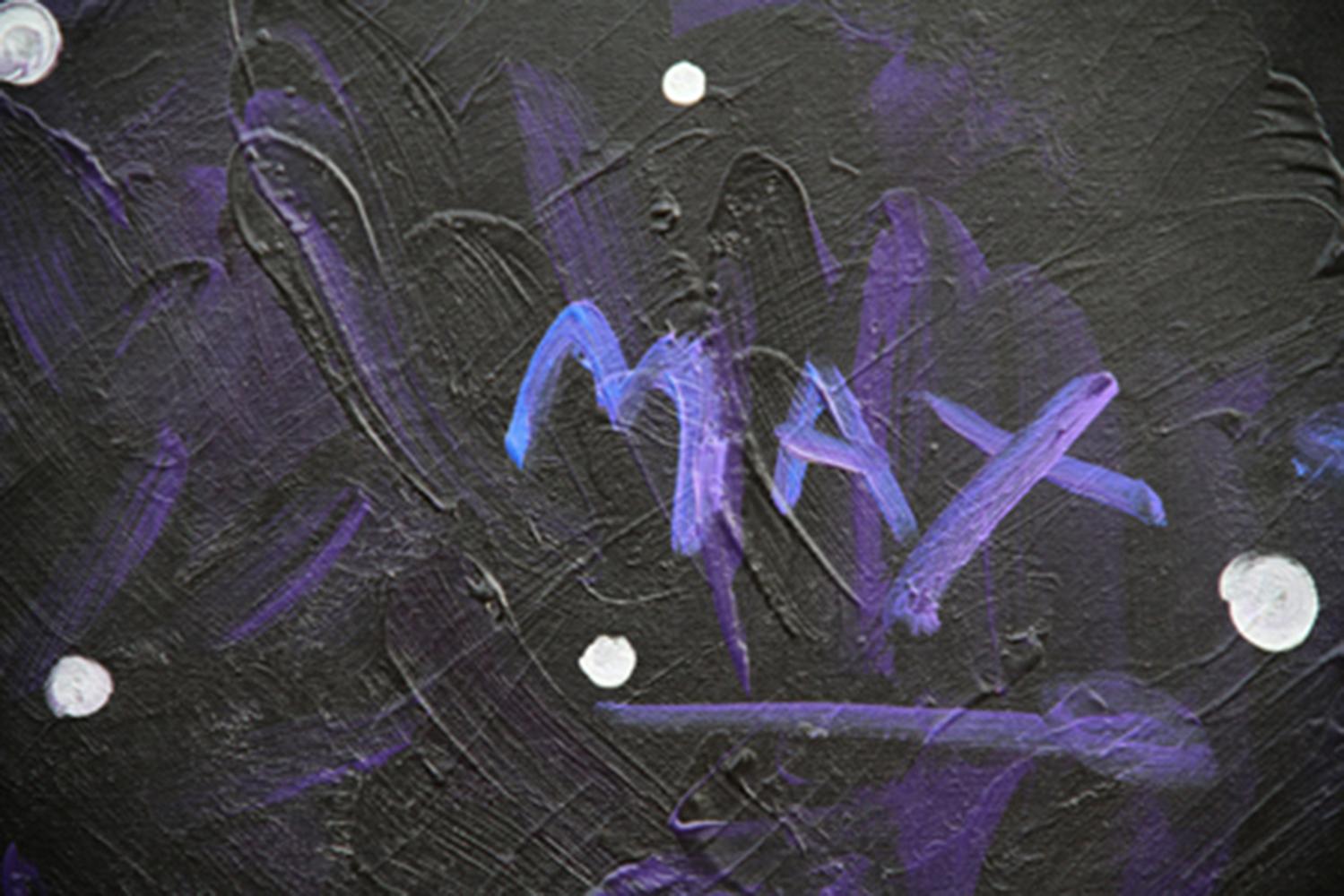 Grammy Grammy, Pop-Art-Gemälde von Peter Max 1991 im Angebot 3