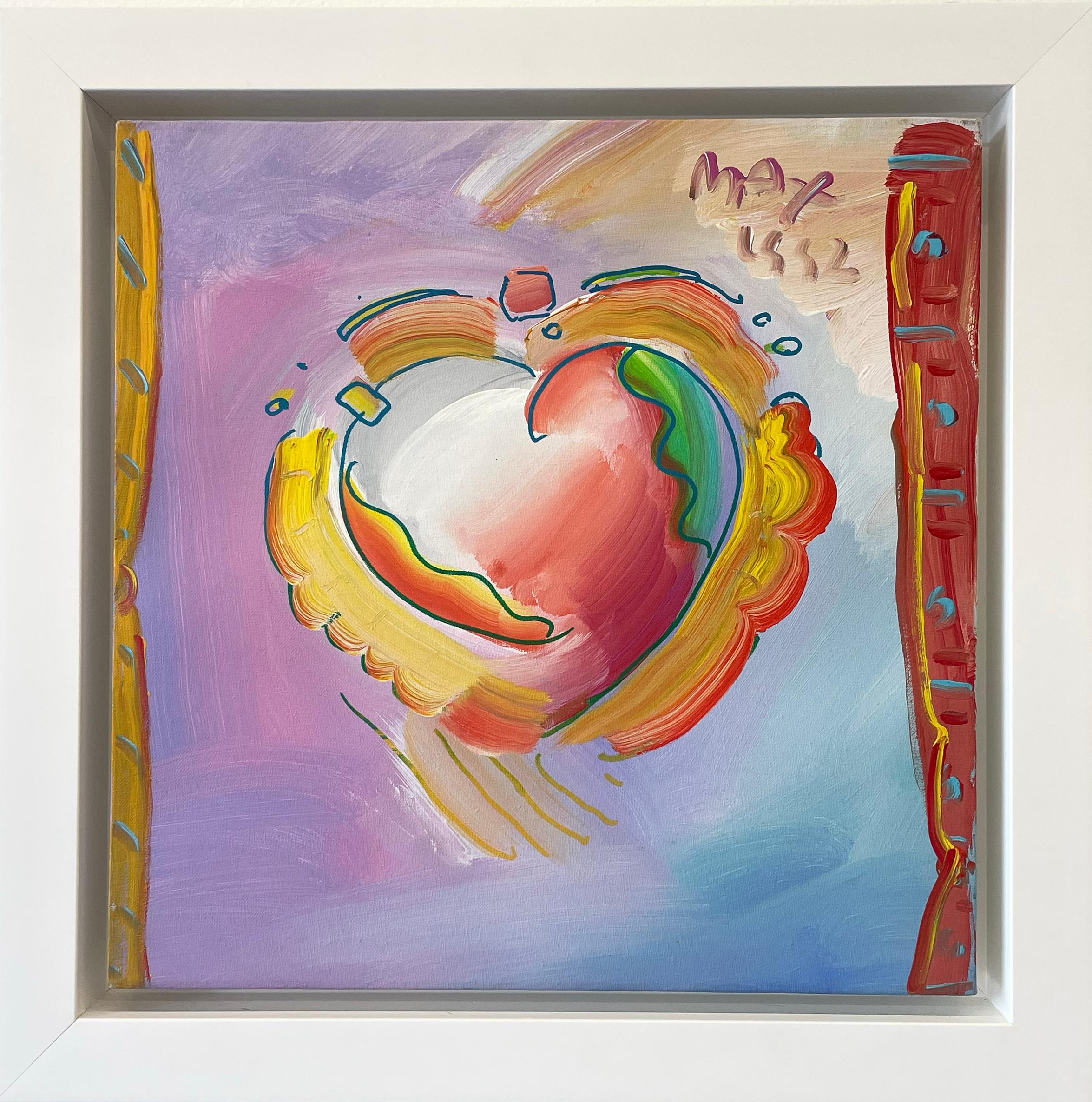 Peter Max Figurative Painting - Heart