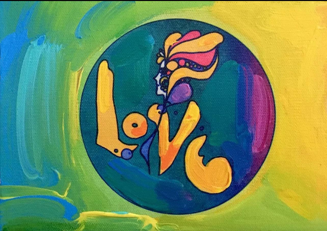 LOVE, Peter Max For Sale 1