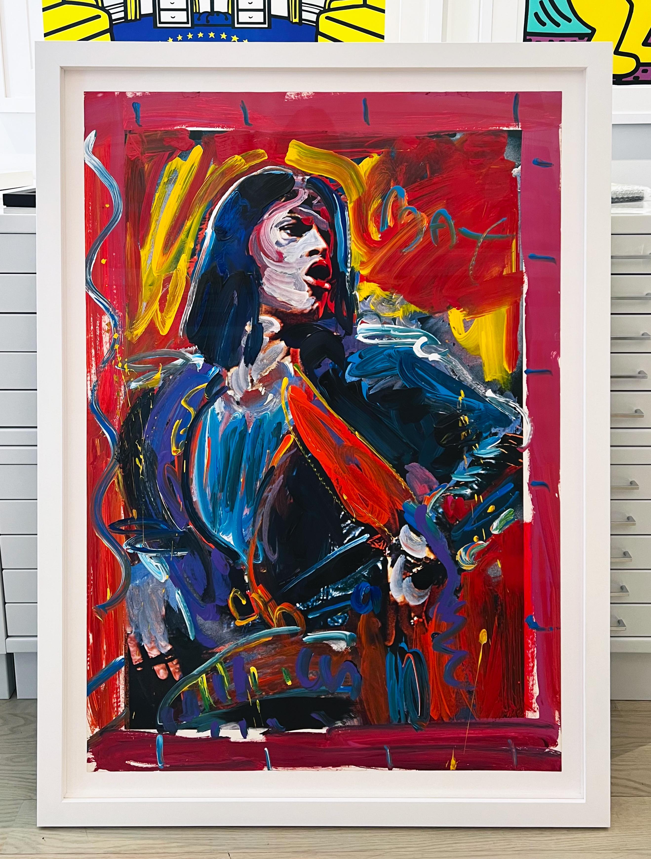 Mick Jagger - Print by Peter Max