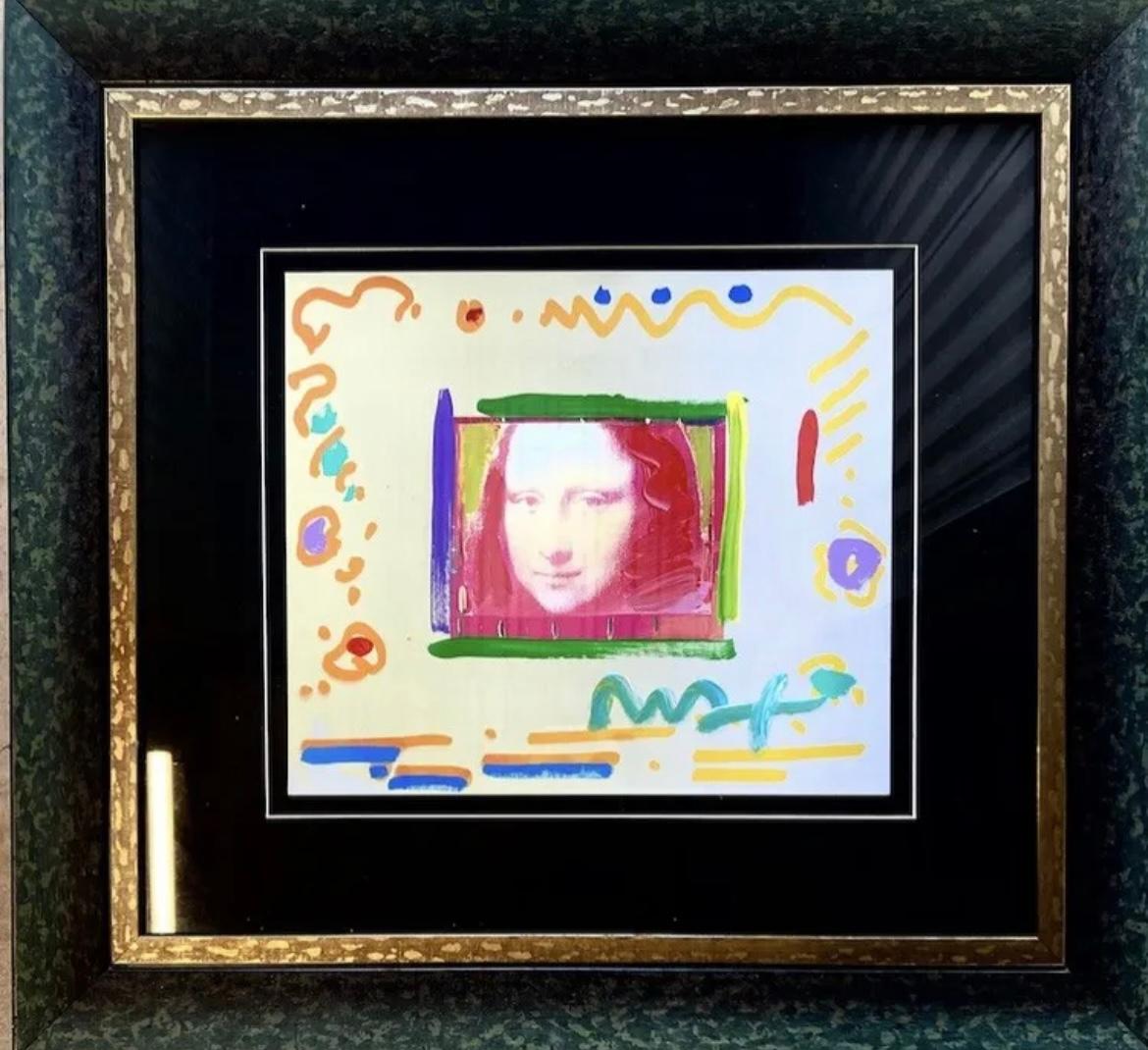 “Mona Lisa” - Painting by Peter Max