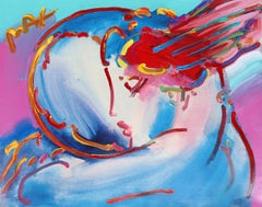 Peace by the Year 2000, Hand-Painted by Peter Max