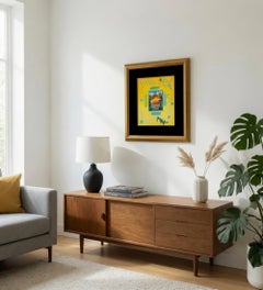 Peter Max „A Better World“ – signierte Mischtechnik auf Papier