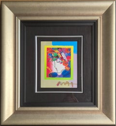 Peter Max -- Blushing Beauty