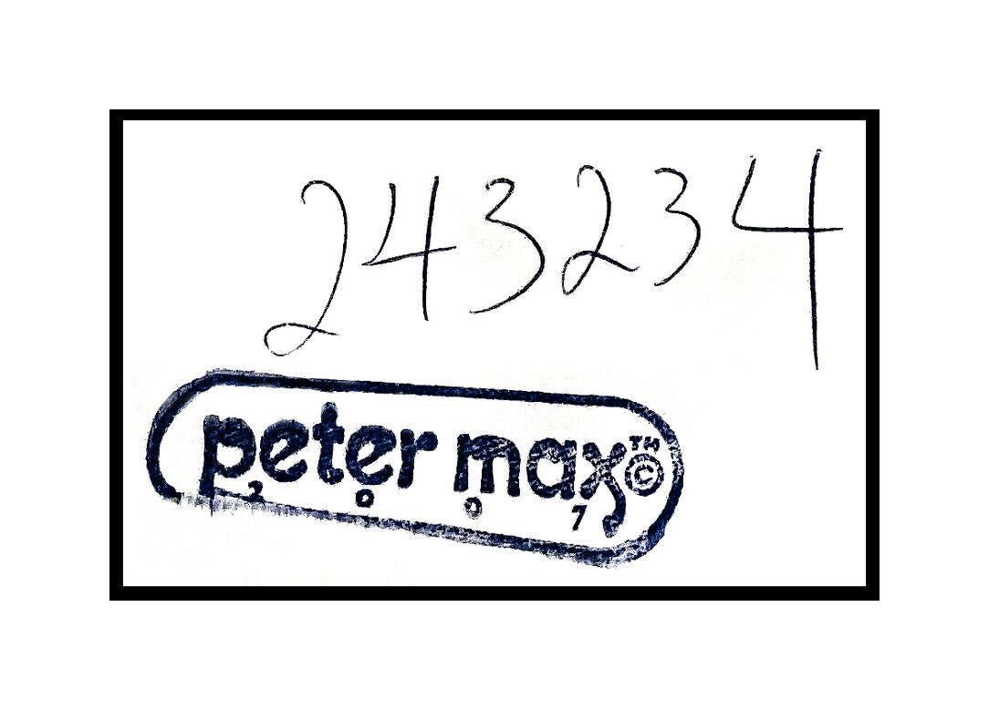 peter max original paintings value