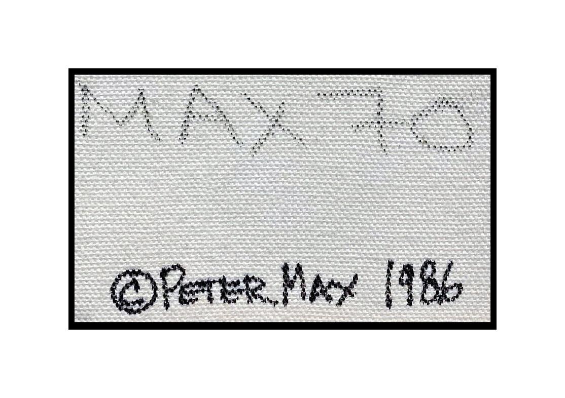 peter max umbrella man original