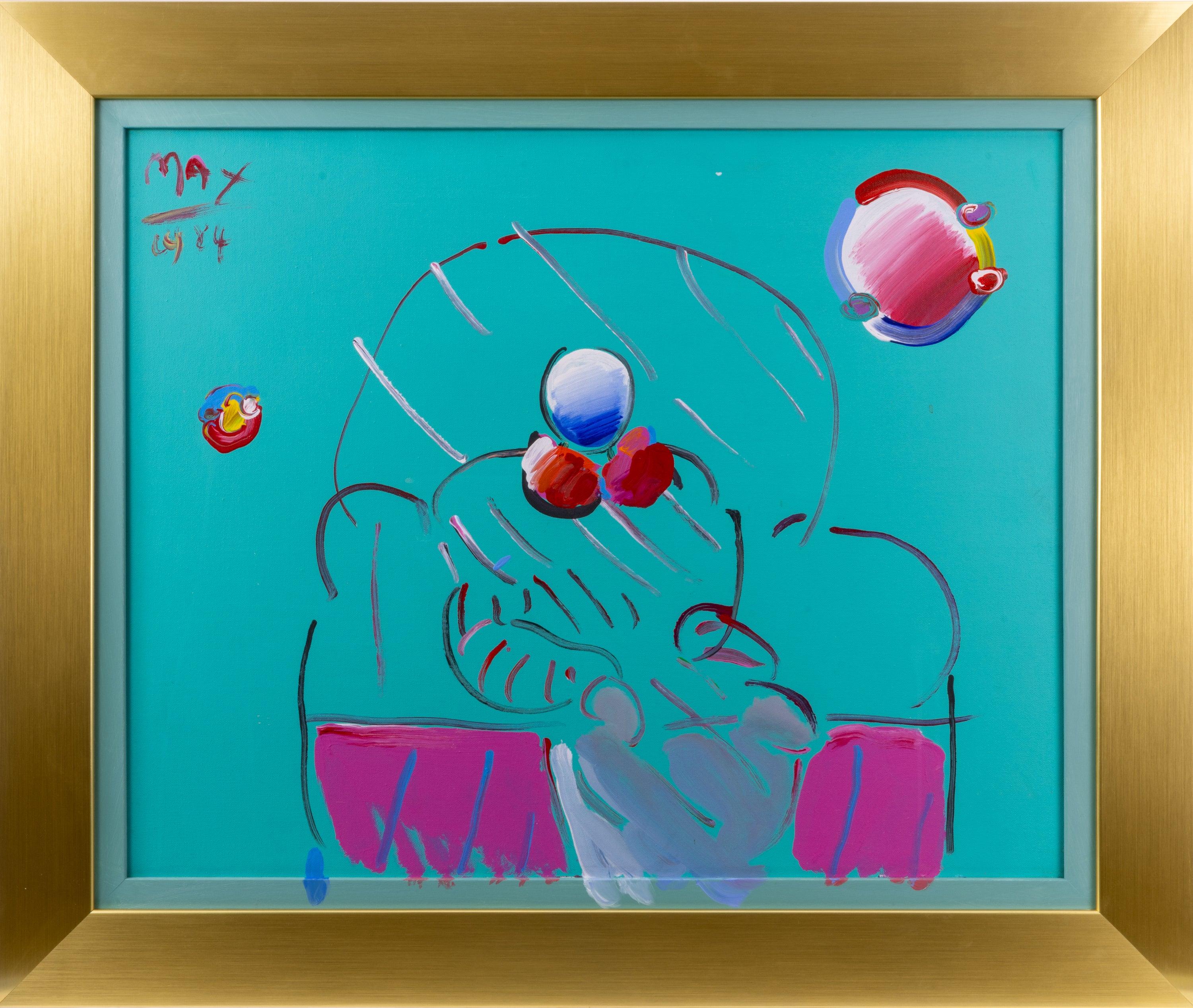 What is acrylic on canvas?