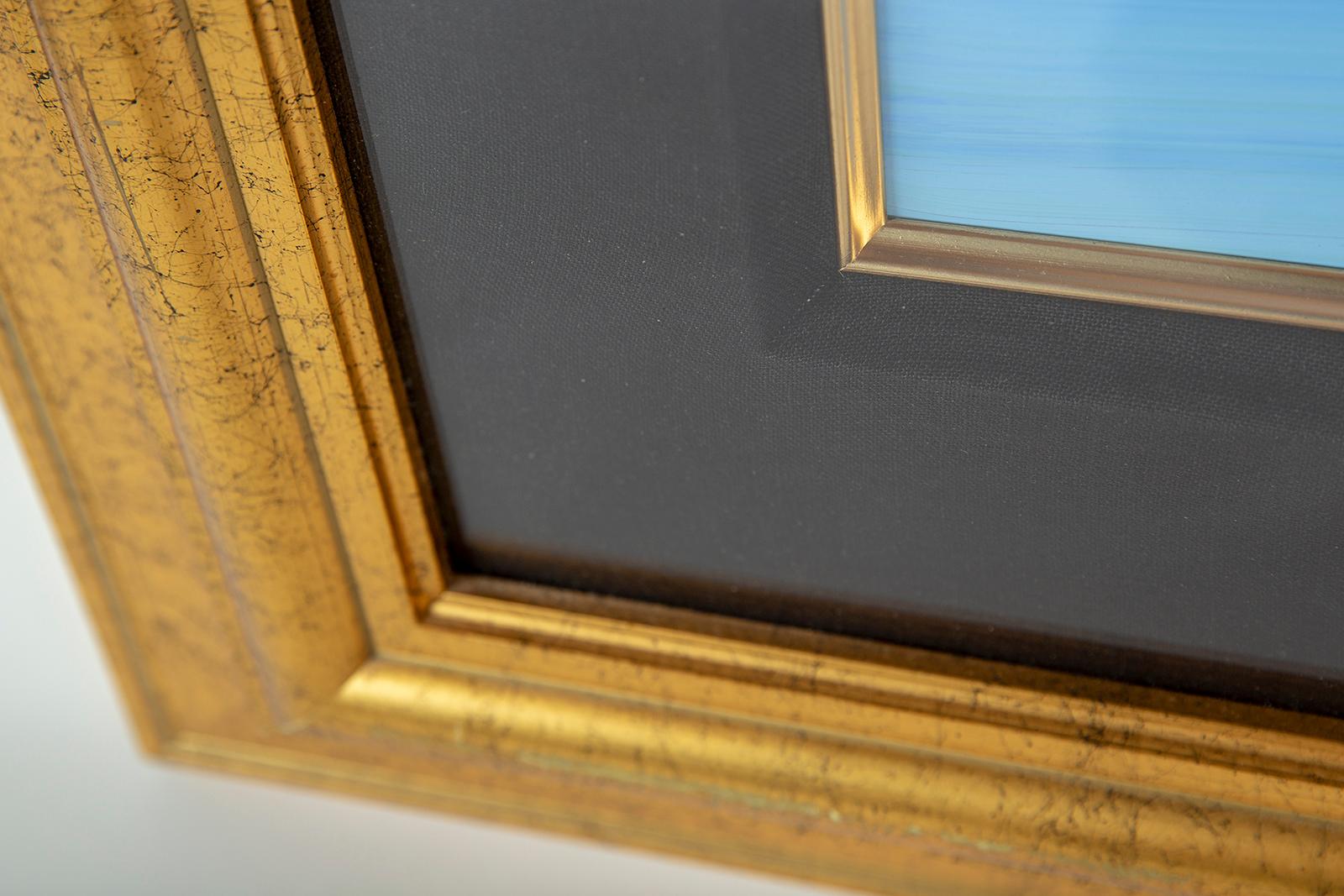 Peter Max Walking in Reeds Original Acrylic Painting on Lithography Paper For Sale 2