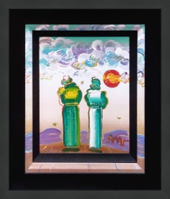 Sage (custom framed original painting on canvas)