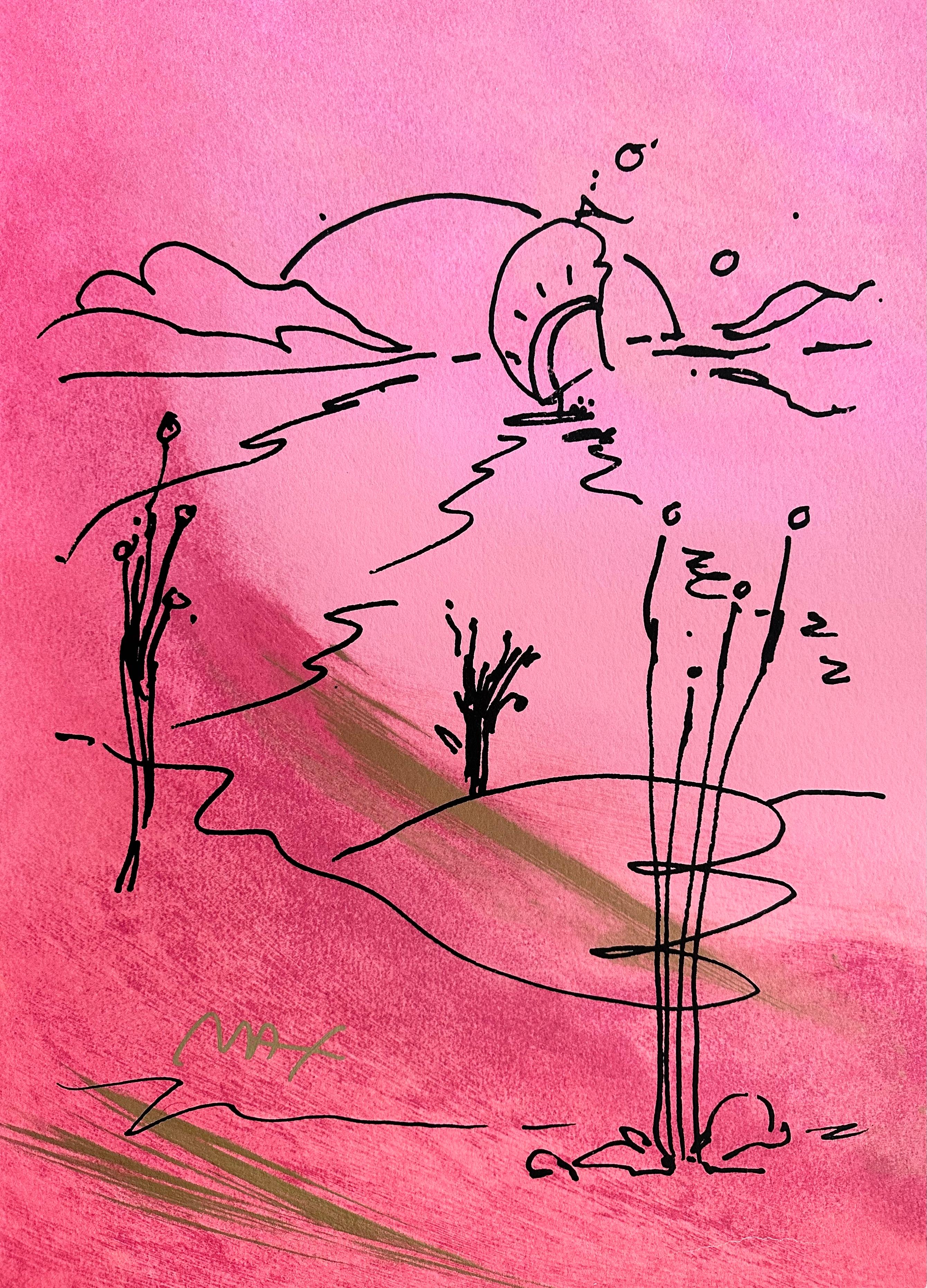 Barca a vela all'orizzonte, Peter Max