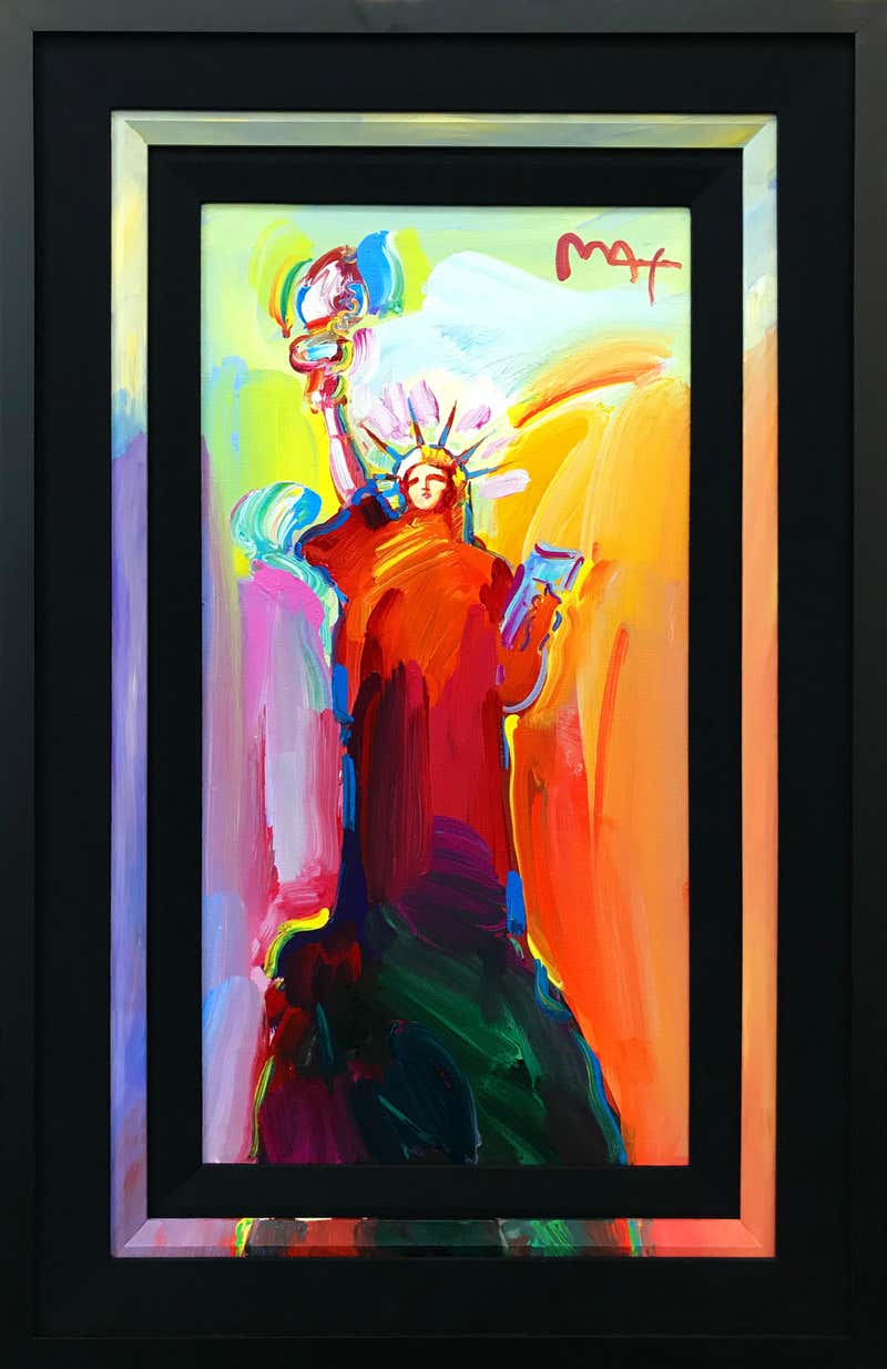 Peter Max Figurative Paintings - 79 For Sale at 1stdibs