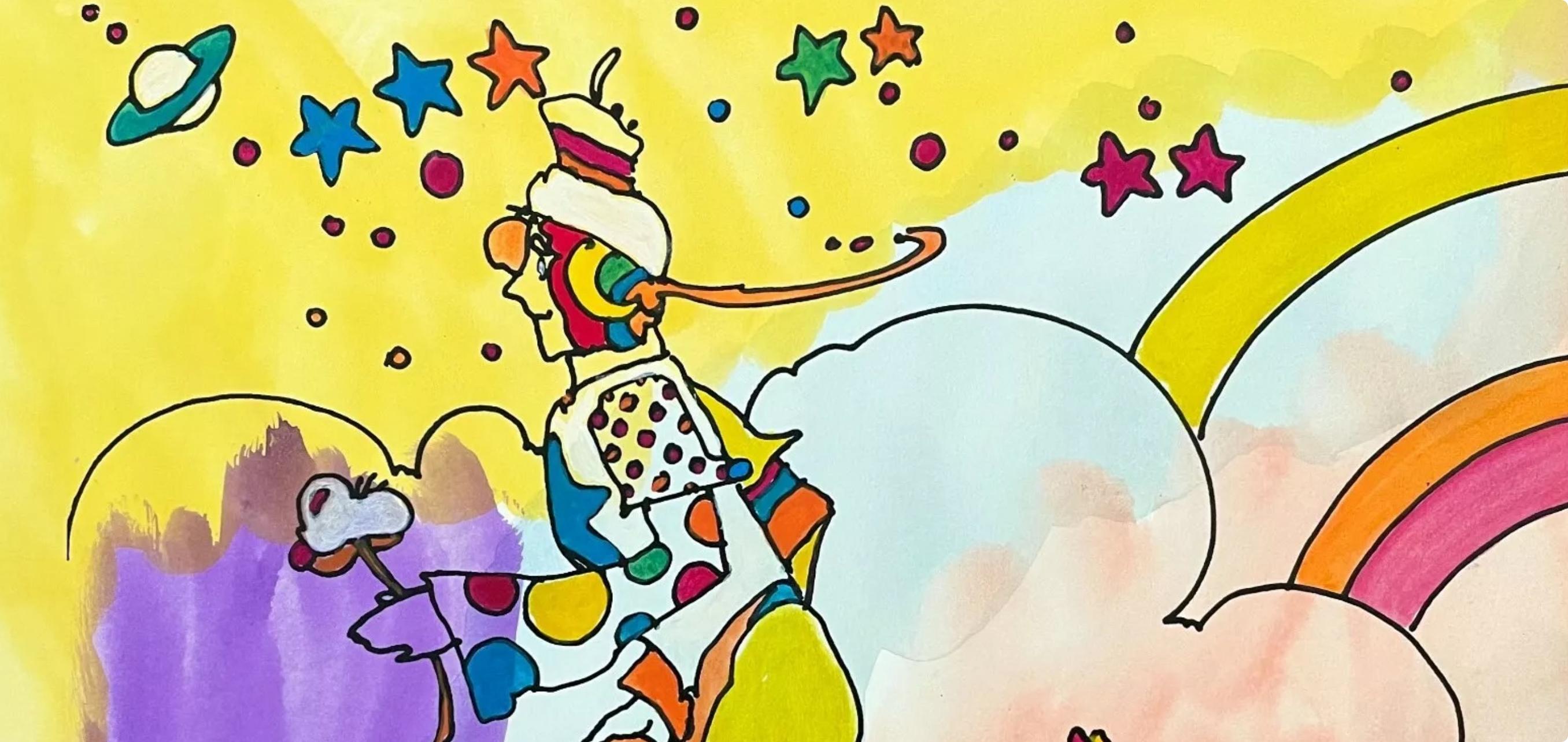 Superbly Free, Peter Max im Angebot 1
